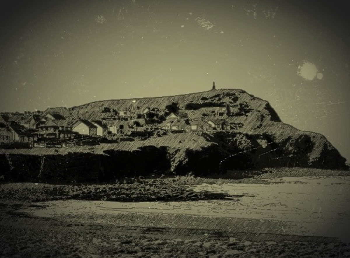 Hanes y Borth Golygfa Ceredigion o'r Borth Uchaf